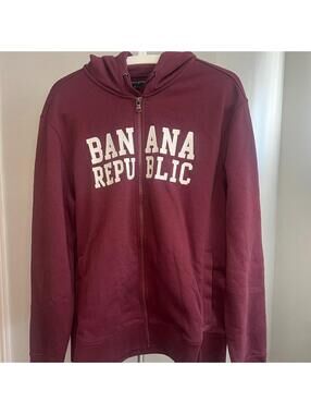 NEW Banana Republic Hoodie Full Zip Women’s Medium